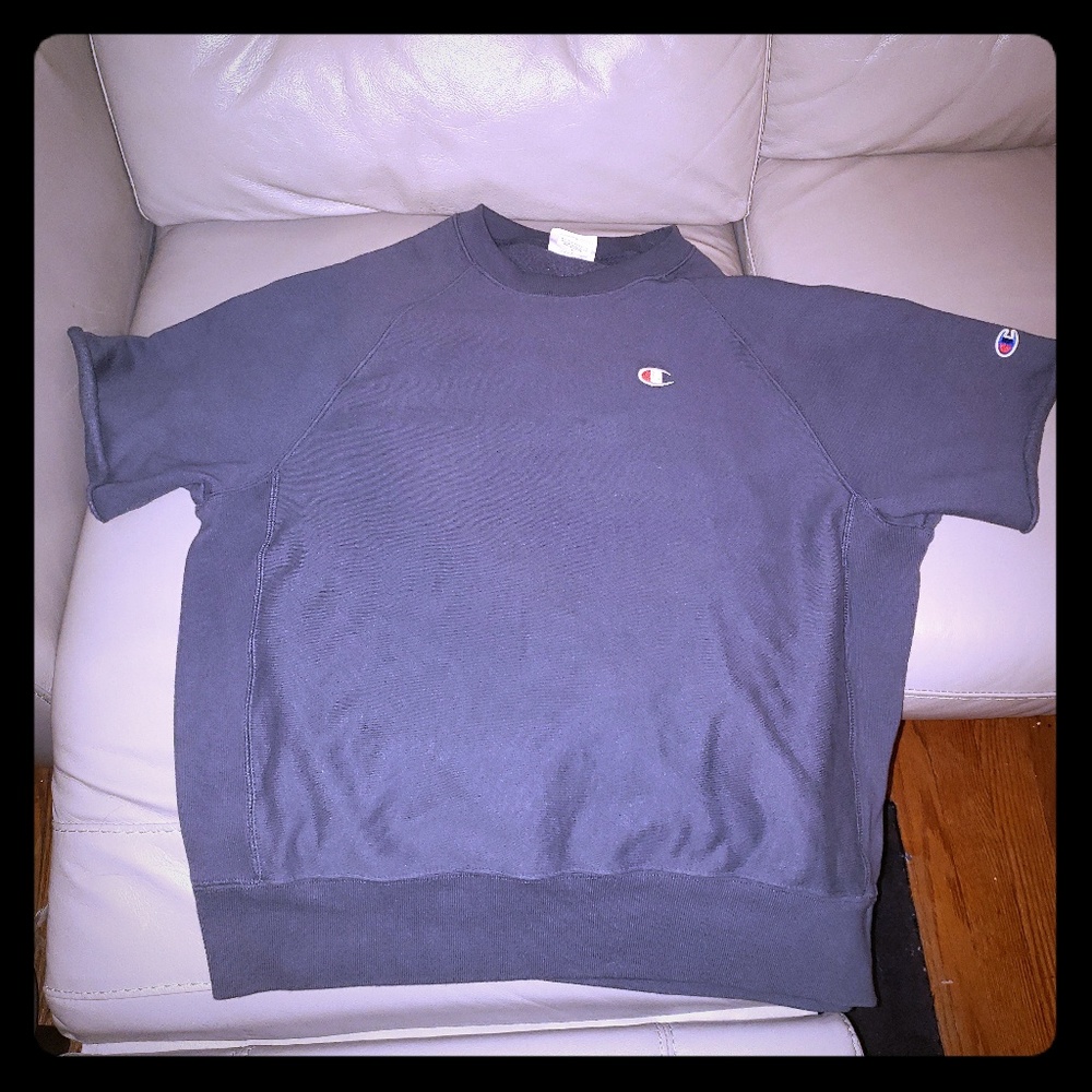 Champion short sleeve sweatshirt